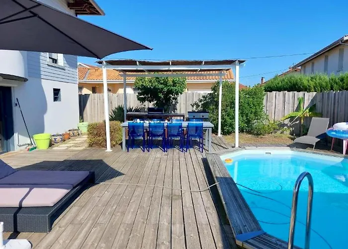 ヴィラ Elegante A Avec Piscine Privee ビスカロッス