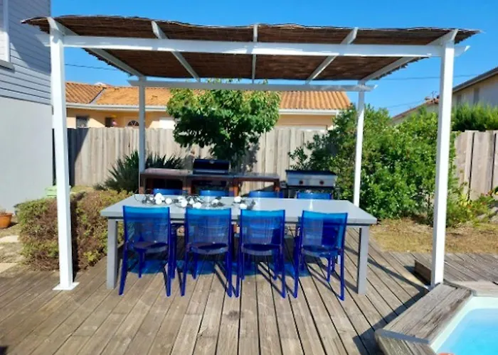 Elegante A Avec Piscine Privee Biscarrosse